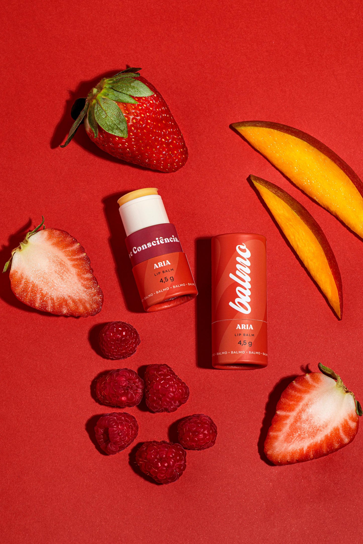 LIP BALM ARIA (manga e frutas vermelhas)